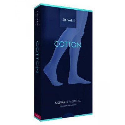 Sigvaris Cotton 2 καλτσες φλεβίτιδας μέχρι το γόνατο Κλάση 2 Κάλτσες κάτω γόνατος Διαβαθμισμένης Συμπίεσης / Φλεβίτιδας