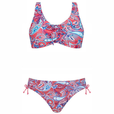Μαγιό μαστεκτομής Bikini Amoena Barbados SB | Μπλε - Ροζ Μαγιό μαστεκτομής Amoena στη Θεσσαλονικη