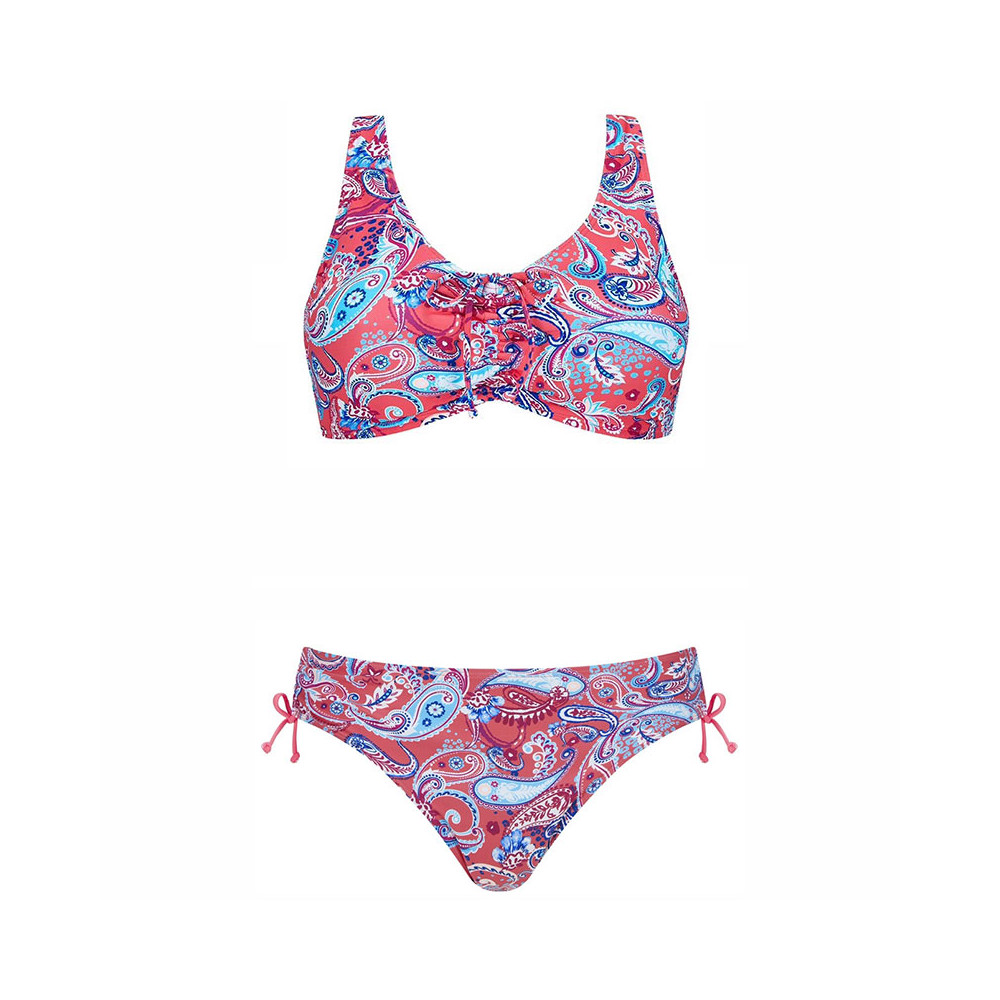 Μαγιό μαστεκτομής Bikini Amoena Barbados SB | Μπλε - Ροζ Μαγιό μαστεκτομής Amoena στη Θεσσαλονικη