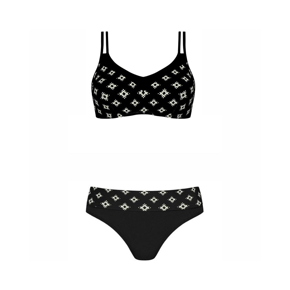 Μαγιό μαστεκτομής Bikini Set Amoena Palermo SB | Μαύρο Μαγιό μαστεκτομής Amoena στη Θεσσαλονικη