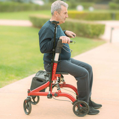 Περιπατητήρας Rollator αλουμινίου Mobiak “RUBY” με αναρτήσεις Rollator / Περιπατητήρες με ρόδες στη Θεσσαλονικη