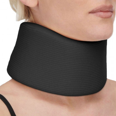 Μαλακό κολάρο αυχένα μαύρο Anatomic Line | One Size Αυχενικά κολάρα - Νάρθηκες αυχένα στη Θεσσαλονικη