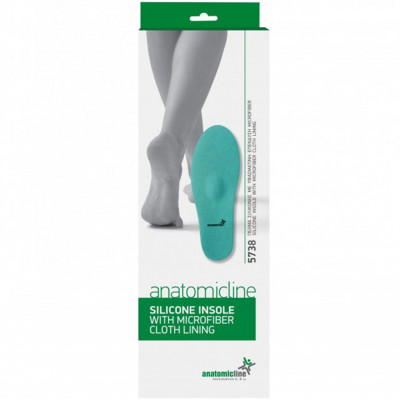 Πάτοι σιλικόνης με επένδυση Microfiber Anatomic Line Πάτοι παπουτσιών & Υποπτέρνια στη Θεσσαλονικη