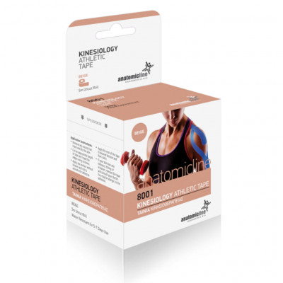 Ταινία κινησιοθεραπείας Anatomic Line 5cm x 5m | Μπεζ Kinesiology Tape στη Θεσσαλονικη