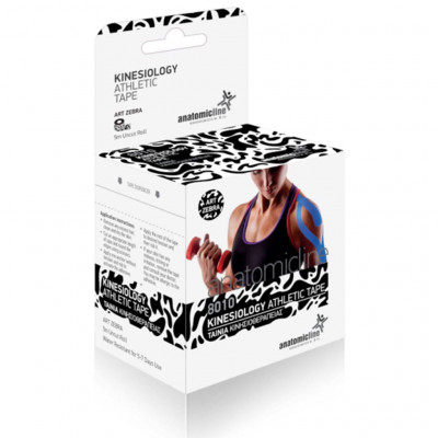 Ταινία κινησιολογίας τύπου Kinesio Tape Art Zebra Anatomic Line Kinesiology Tape στη Θεσσαλονικη