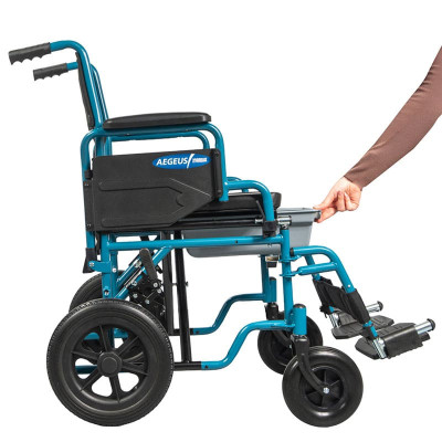 Αμαξίδια τουαλέτας Αναπηρικό αμαξίδιο τουαλέτας με δοχείο ΄Aegeus U-Shape στη Θεσσαλονικη