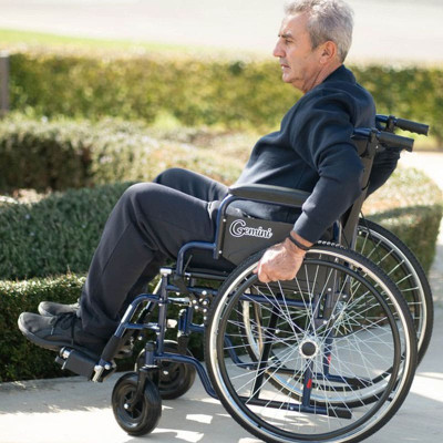 Αναπηρικά αμαξίδια Αναπηρικό αμαξίδιο Gemini με μεγάλους τροχούς |Κάθισμα 43 cm στη Θεσσαλονικη