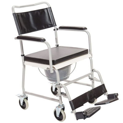 Αναπηρικά αμαξίδια Αμαξίδιο μπάνιου με δοχείο τουαλέτας Mobiak στη Θεσσαλονικη