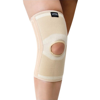 Επιγονατίδες & Νάρθηκες Γόνατου Επιγονατίδα με οπή και 4 σπειροειδείς μπανέλες Vita στη Θεσσαλονικη