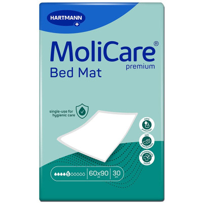 Υποσέντονα ακράτειας μιας χρήσης Υποσέντονα Hartmann MoliCare 5 σταγόνων 60 x 90 cm | 30 τεμ. στη Θεσσαλονικη