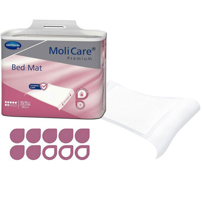 Υποσέντονα ακράτειας μιας χρήσης Υποσέντονα Hartmann Molicare 7 σταγόνων με πτερύγια 60x90 cm | 30 τεμ. στη Θεσσαλονικη