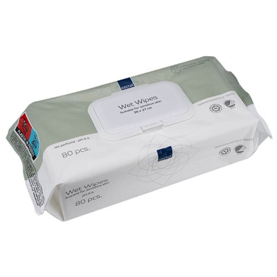 Υγρομάντηλα καθαρισμού για ενήλικες Abena 20x27 cm | 80 τμχ