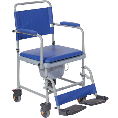 Αναπηρικό αμαξίδιο μπάνιου τουαλέτας CYAN με δοχείο WC