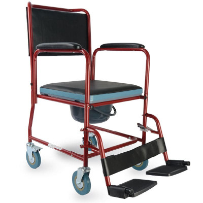 Αμαξίδιο μπάνιου – τουαλέτα με δοχείο WC Medical Brace