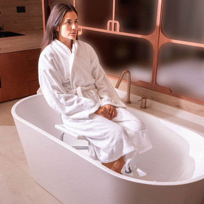 Καρέκλες μπάνιου / Καθίσματα μπανιέρας Καρέκλα μπάνιου βαρέως τύπου για υπέρβαρους Mobiak 225kg στη Θεσσαλονικη