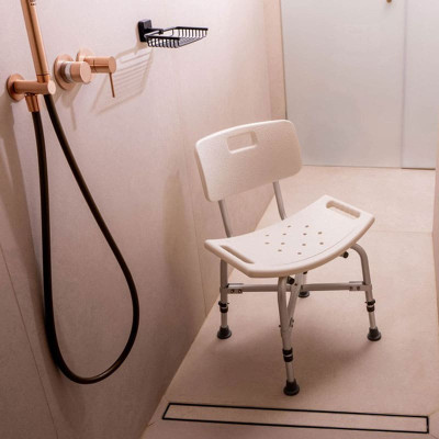 Καρέκλες μπάνιου / Καθίσματα μπανιέρας Καρέκλα μπάνιου βαρέως τύπου για υπέρβαρους Mobiak 225kg στη Θεσσαλονικη