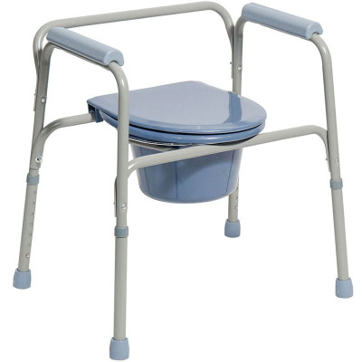 Κάθισμα τουαλέτας σταθερό μεταλλικό MBC