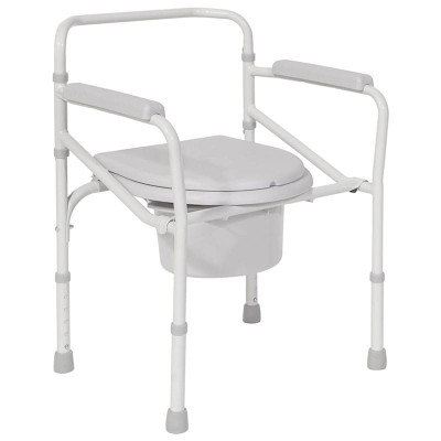 Καρέκλα τουαλέτας πτυσσόμενη με ρυθμιζόμενο ύψος Mobiak