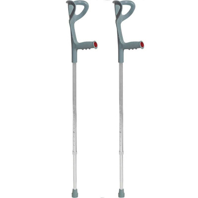 Βακτηρίες αγκώνος Βακτηρίες αγκώνος αλουμινίου Mobiak Care Γκρι | Ζεύγος στη Θεσσαλονικη