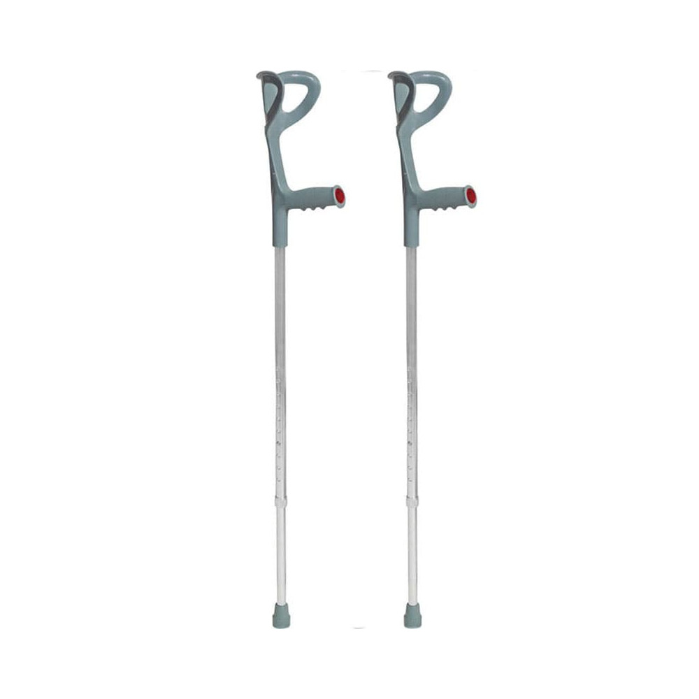 Βακτηρίες αγκώνος Βακτηρίες αγκώνος αλουμινίου Mobiak Care Γκρι | Ζεύγος στη Θεσσαλονικη