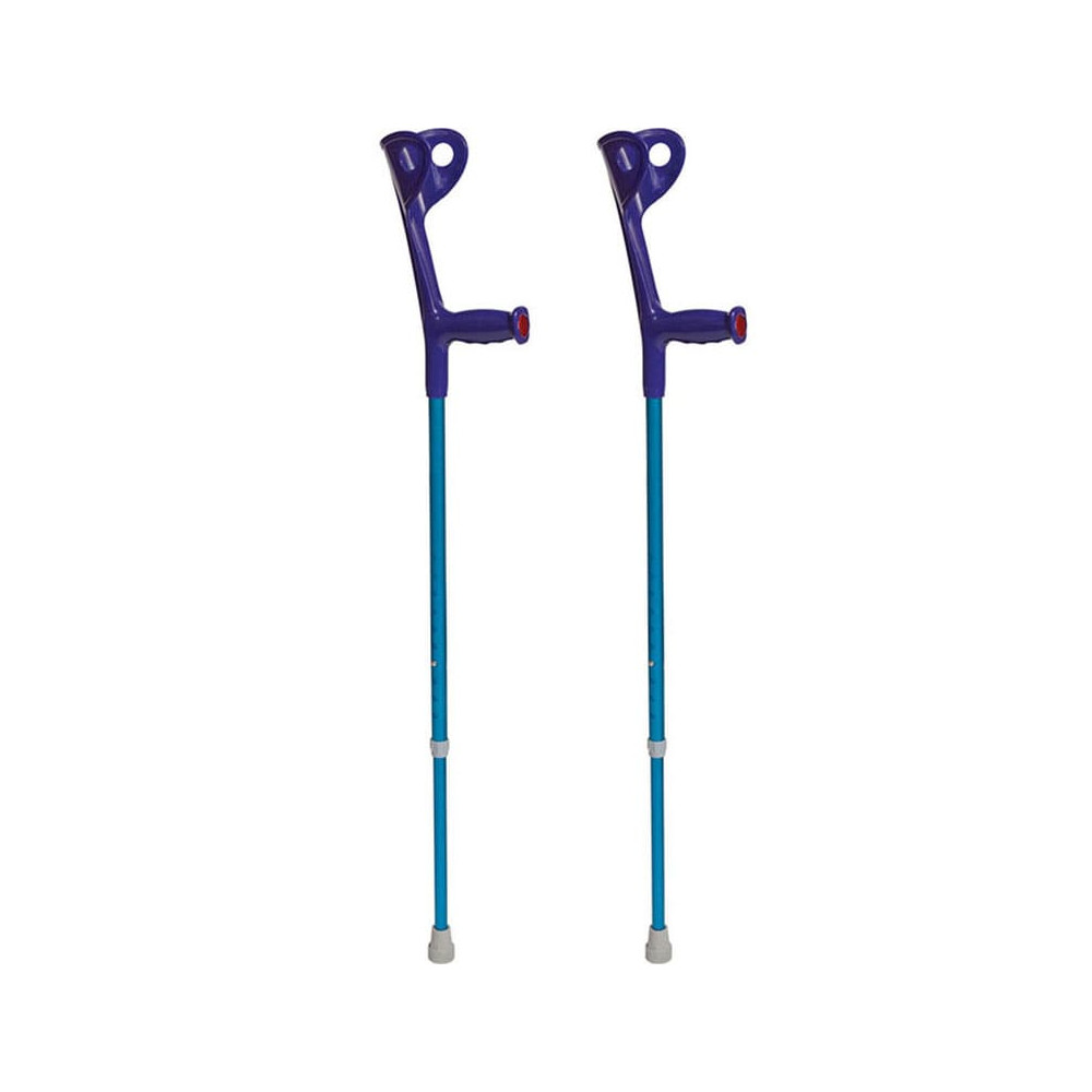 Βακτηρίες αγκώνος Πατερίτσες αγκώνα αλουμινίου Mobiak Μπλε | Ζεύγος στη Θεσσαλονικη