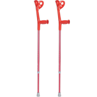 Βακτηρίες αγκώνος Βακτηρίες αγκώνα αλουμινίου Mobiak Care Φούξια | Ζεύγος στη Θεσσαλονικη