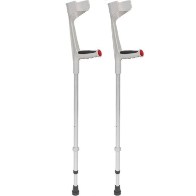 Βακτηρίες αγκώνος Ζεύγος ενισχυμένες Βακτηρίες Αγκώνα Mobiak 120 kg| Γκρι Λαβή στη Θεσσαλονικη