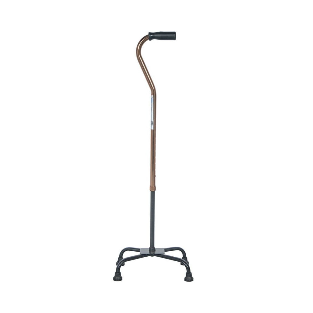 Μπαστούνια τρίποδα / τετράποδα Μπαστούνι τετράποδο Swan Mobiak μεγάλη βάση | Μπρονζέ/Μαύρο στη Θεσσαλονικη