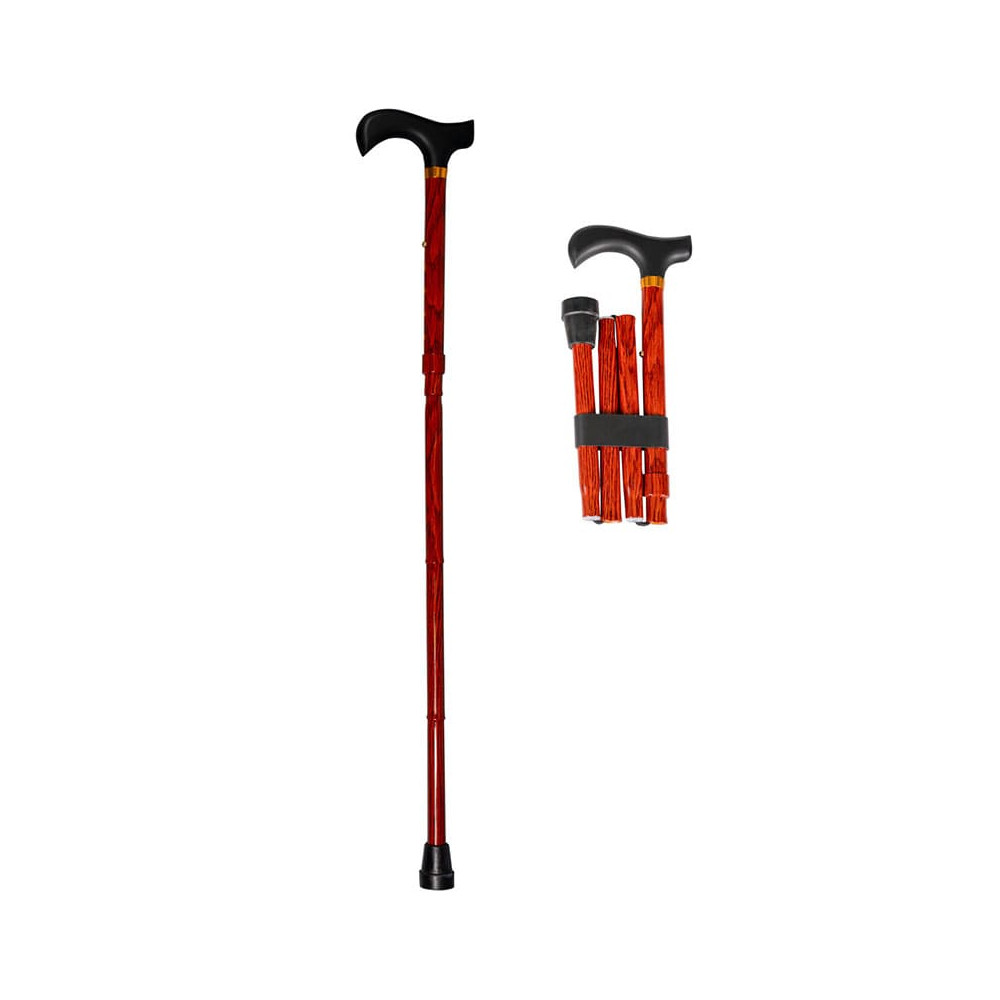 Μπαστούνια στήριξης Μπαστούνι αλουμινίου σπαστό ρυθμιζόμενου ύψους Mobiak | Καφέ στη Θεσσαλονικη