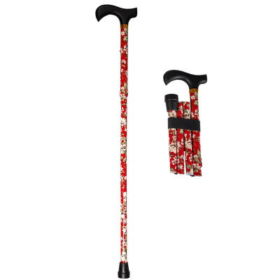 Μπαστούνια στήριξης Μπαστούνι γυναικείο σπαστό ρυθμιζόμενο Mobiak | Red Flower στη Θεσσαλονικη