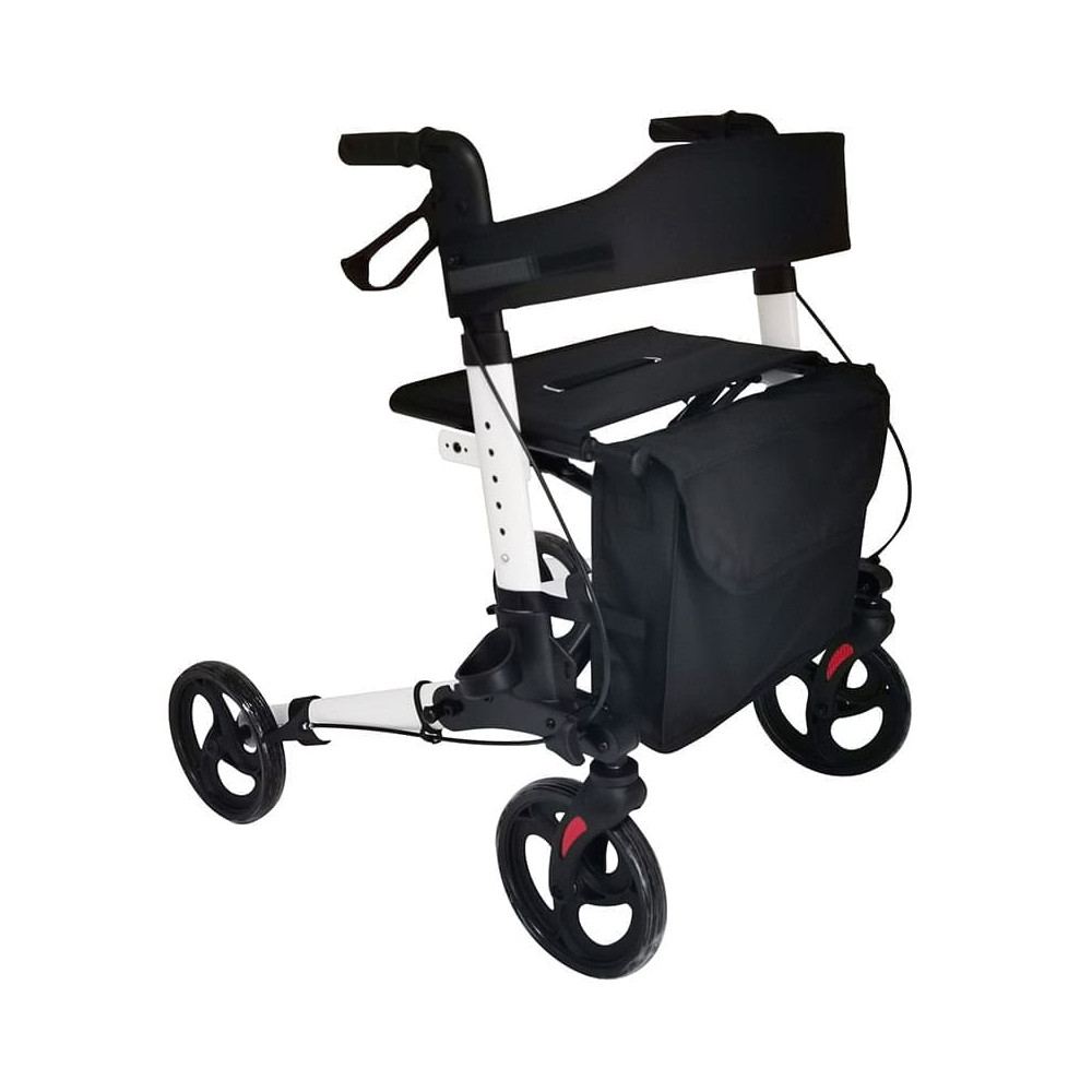 Rollator / Περιπατητήρες με ρόδες Περιπατητήρας Rollator αλουμινίου με κάθισμα Mobiak “WALKY” στη Θεσσαλονικη