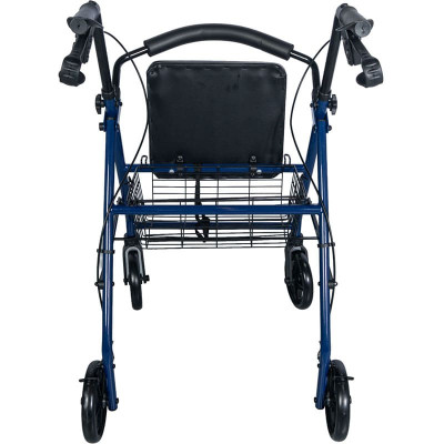Rollator / Περιπατητήρες με ρόδες Περπατούρα με ρόδες και κάθισμα Blue Rollator Mobiak στη Θεσσαλονικη