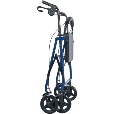 Rollator / Περιπατητήρες με ρόδες Περπατούρα με ρόδες και κάθισμα Blue Rollator Mobiak στη Θεσσαλονικη