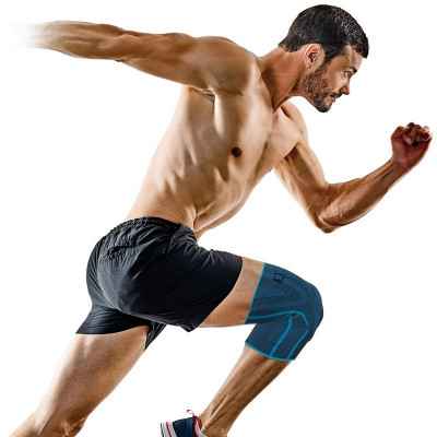 Επιγονατίδες & Νάρθηκες Γόνατου Επιγονατίδα με μπανέλες & επίθεμα σιλικόνης Aqtivo Sport στη Θεσσαλονικη