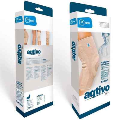 Επιγονατίδες & Νάρθηκες Γόνατου Επιγονατίδα με σπειροειδείς μπανέλες & σιλικόνη Aqtivo Skin στη Θεσσαλονικη