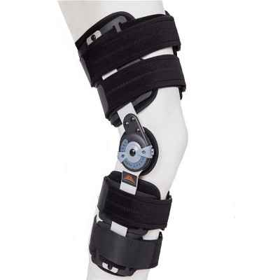 Επιγονατίδες & Νάρθηκες Γόνατου Μηροκνημικός κηδεμόνας γονάτου με γωνιόμετρο Premium Long 50cm στη Θεσσαλονικη