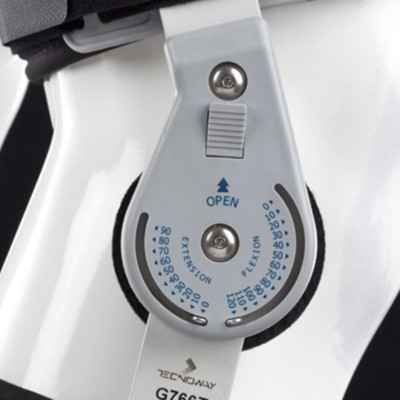 Επιγονατίδες & Νάρθηκες Γόνατου Τηλεσκοπικός λειτουργικός νάρθηκας με γωνιόμετρο Tecno Knee στη Θεσσαλονικη