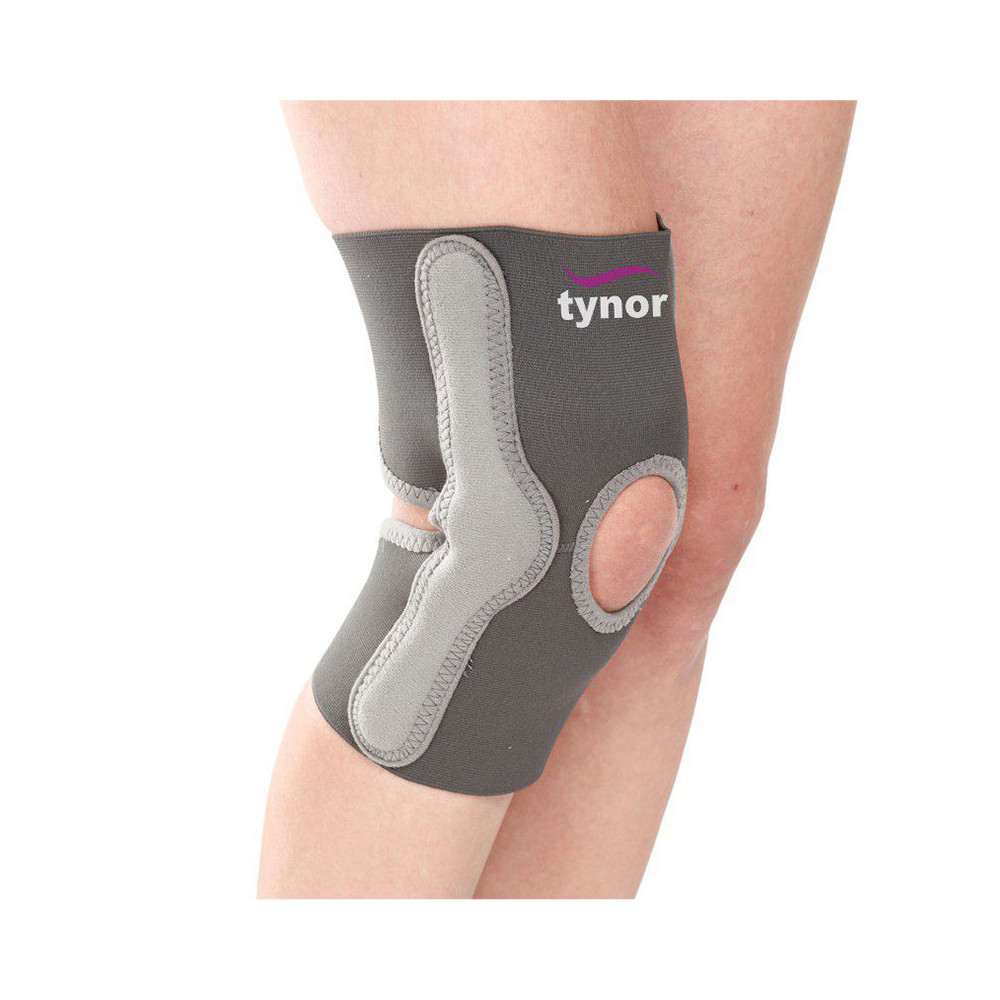 Επιγονατίδες & Νάρθηκες Γόνατου Ελαστική επιγονατίδα με οπή & μπανέλες αλουμινίου Tynor στη Θεσσαλονικη
