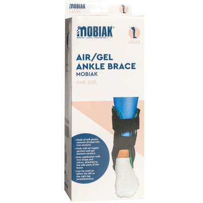 Επιστραγαλίδες & Νάρθηκες Ποδοκνημικής Νάρθηκας Air - Gel cast ποδοκνημικής Mobiak | One size στη Θεσσαλονικη