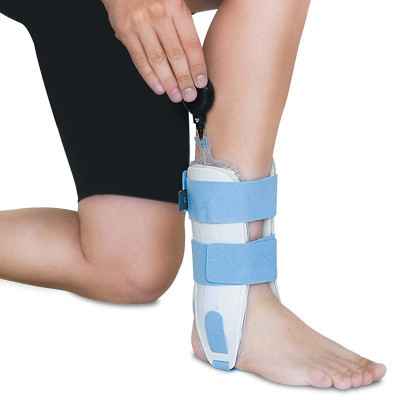 Επιστραγαλίδες & Νάρθηκες Ποδοκνημικής Νάρθηκας διπλής βαλβίδας τύπου Air cast Wellcare Air Stirrup στη Θεσσαλονικη