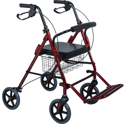 Rollator / Περιπατητήρες με ρόδες Περιπατητήρας Rollator Cherry αλουμινίου 2 σε 1 με κάθισμα στη Θεσσαλονικη