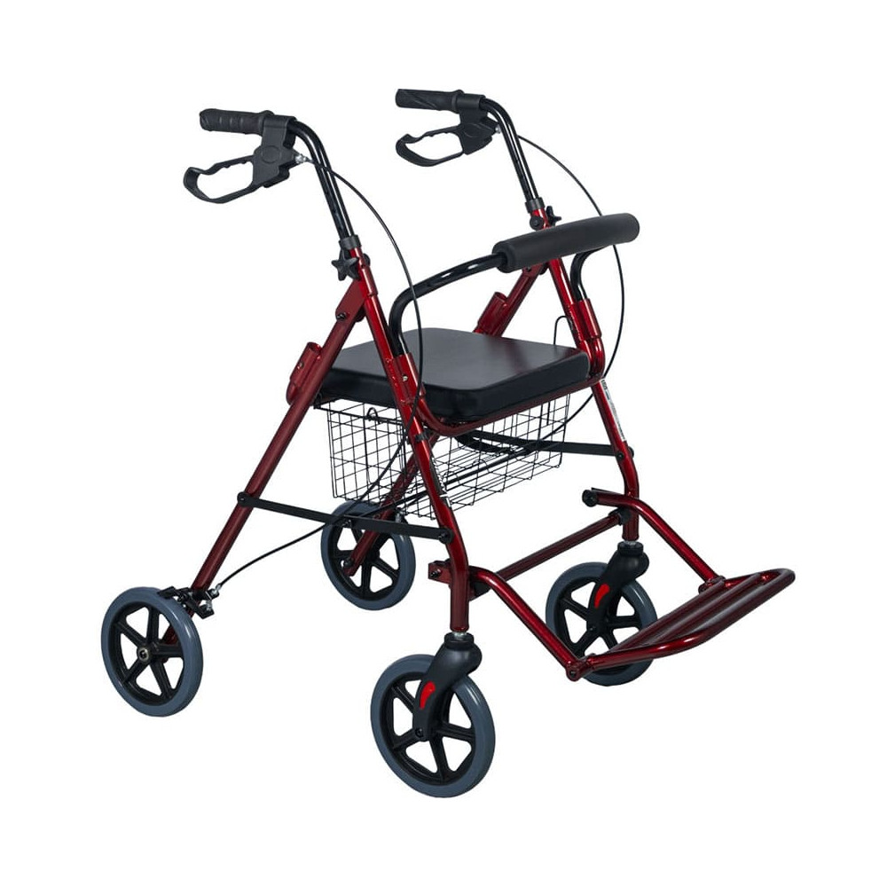 Rollator / Περιπατητήρες με ρόδες Περιπατητήρας Rollator Cherry αλουμινίου 2 σε 1 με κάθισμα στη Θεσσαλονικη