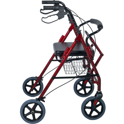 Rollator / Περιπατητήρες με ρόδες Περιπατητήρας Rollator Cherry αλουμινίου 2 σε 1 με κάθισμα στη Θεσσαλονικη