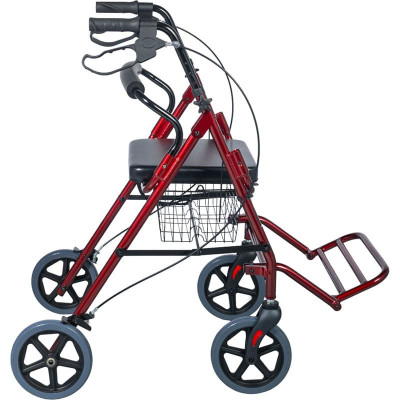 Rollator / Περιπατητήρες με ρόδες Περιπατητήρας Rollator Cherry αλουμινίου 2 σε 1 με κάθισμα στη Θεσσαλονικη