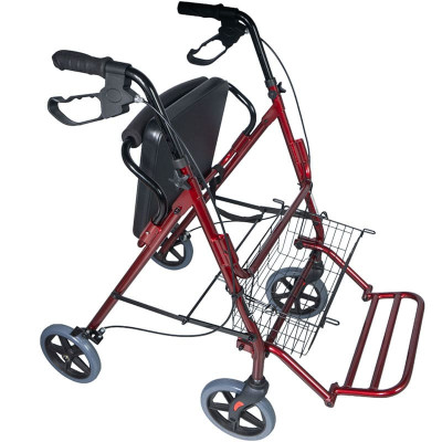 Rollator / Περιπατητήρες με ρόδες Περιπατητήρας Rollator Cherry αλουμινίου 2 σε 1 με κάθισμα στη Θεσσαλονικη