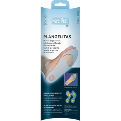 Ανατομικοί πάτοι παπουτσιών Λεπτά πέλματα Gel Plangelitas με δερματίνη στη Θεσσαλονικη