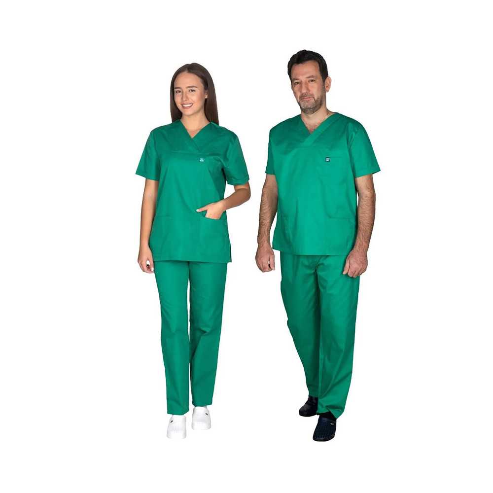 Στολές Ιατρών / Νοσηλευτών Unisex Σετ στολή Γιατρών - Νοσηλευτών Unisex Alezi | Ανοιχτό Πράσινο στη Θεσσαλονικη