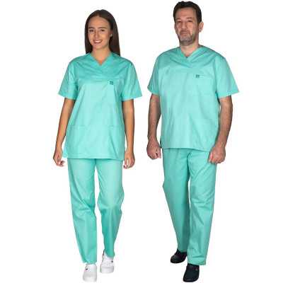 Στολές Ιατρών / Νοσηλευτών Unisex Σετ νοσοκομειακή στολή Alezi Unisex | Βεραμάν στη Θεσσαλονικη