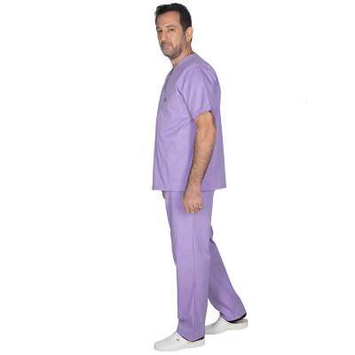Στολές Ιατρών / Νοσηλευτών Unisex Set στολή Ιατρικής – Νοσηλευτικής Alezi Unisex | Μωβ στη Θεσσαλονικη