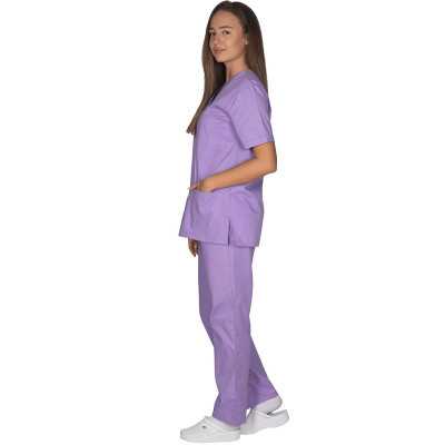 Στολές Ιατρών / Νοσηλευτών Unisex Set στολή Ιατρικής – Νοσηλευτικής Alezi Unisex | Μωβ στη Θεσσαλονικη